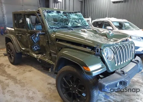 2021 Jeep Wrangler 4Xe Unlimited Sahara 4X4 z USA, uszkodzony, nr VIN 1C4JJXP66MW705215